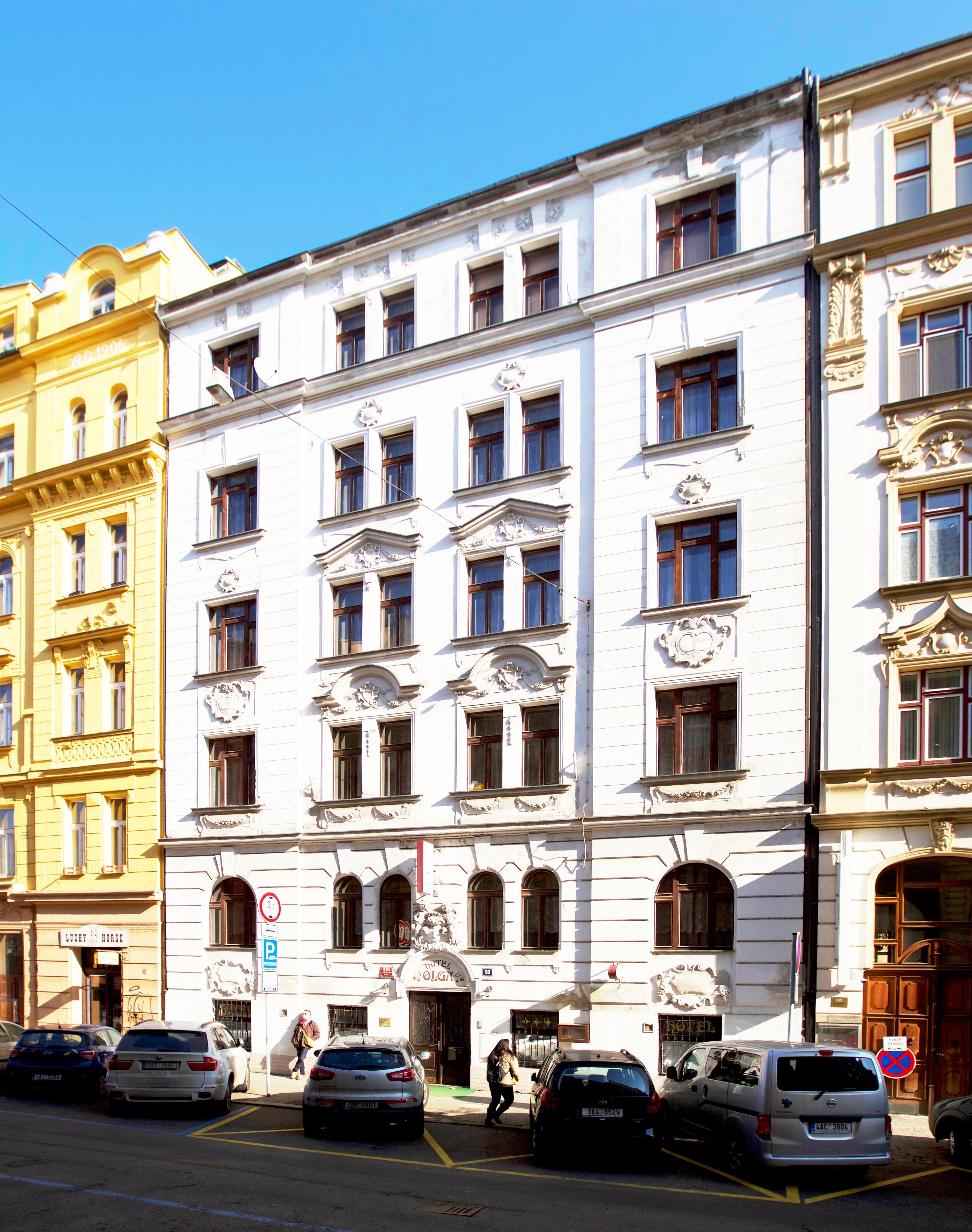 Hotel Olga Prag Exteriör bild
