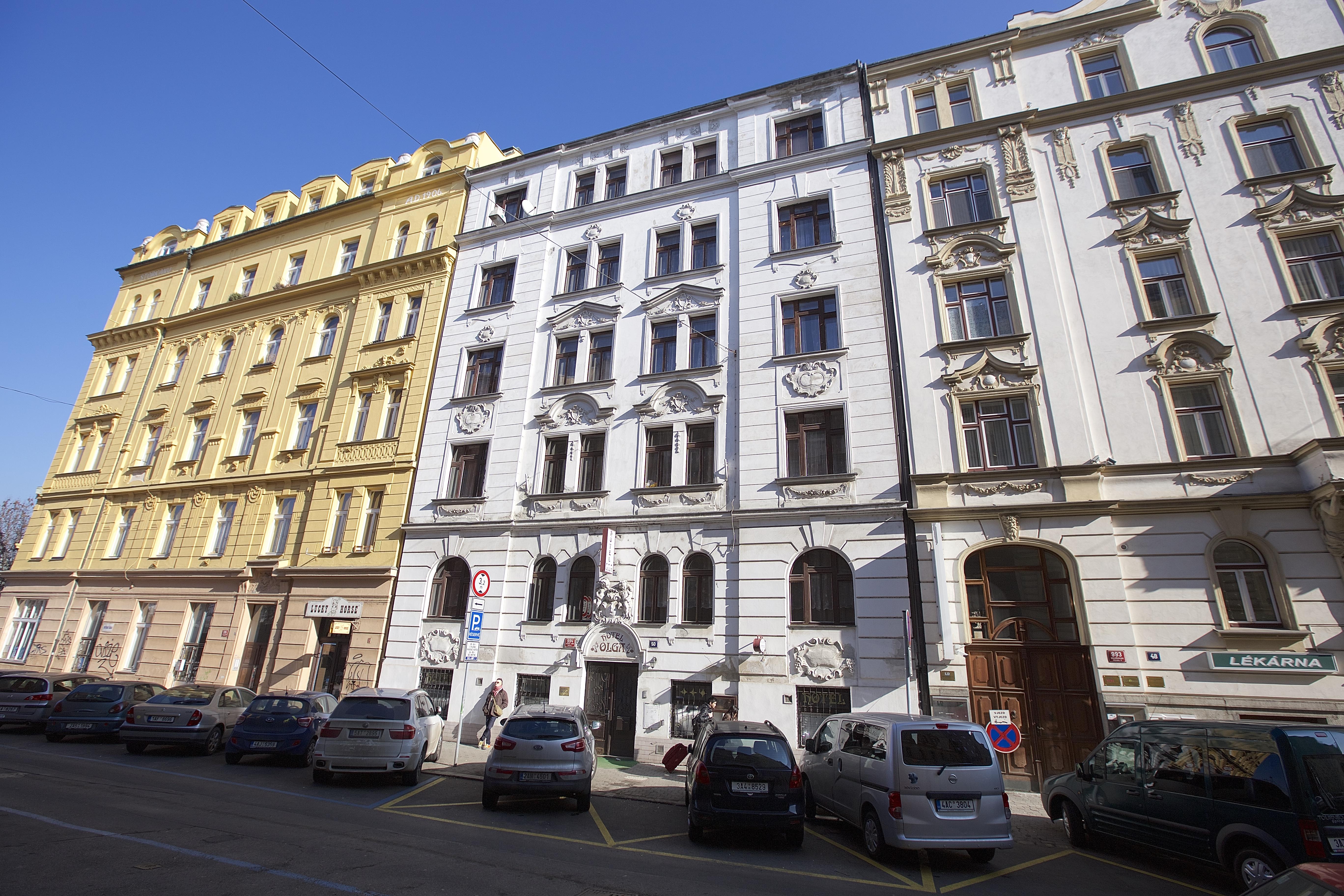Hotel Olga Prag Exteriör bild